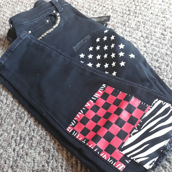 amiri checkered jeans